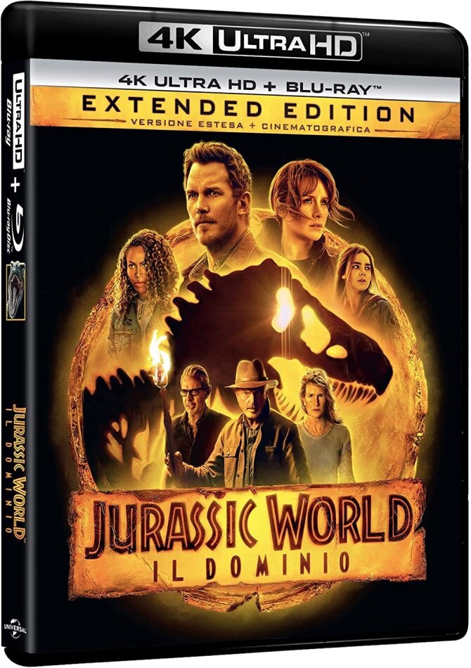 Jurassic World 3 - Dominion (2022) 4K Ultra HD + Blu-ray