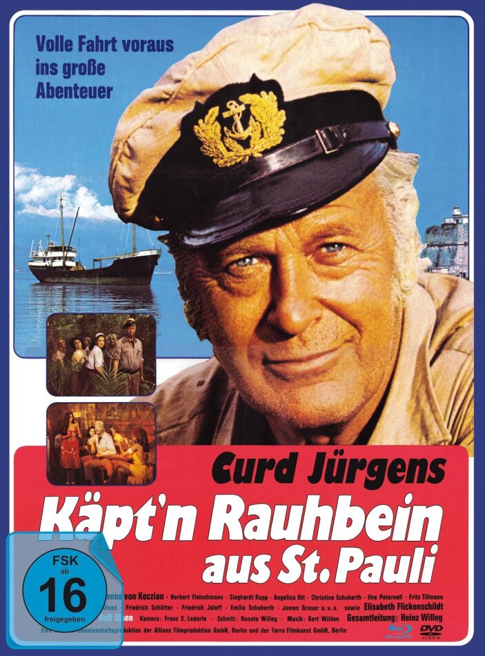 Käpt‘n Rauhbein aus St. Pauli (1971) Mediabook, Blu-ray + DVD