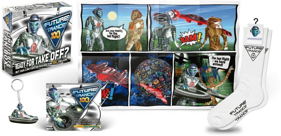 Future Trance 100 Limitierte Fanbox, 3 CDs