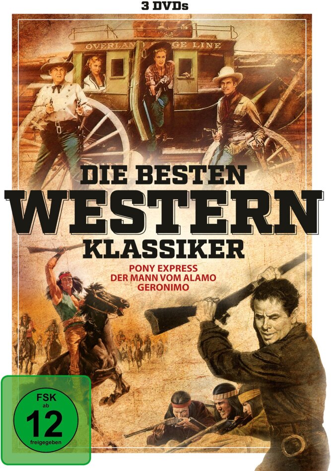 Die Besten Western Klassiker 3 DVDs