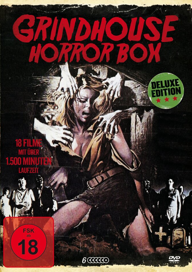 Grindhouse Horror Box Deluxe Edition, 6 DVDs