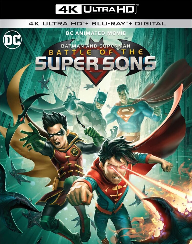 Batman and Superman - Battle Of The Super Sons (2022) 4K Ultra HD + Blu-ray