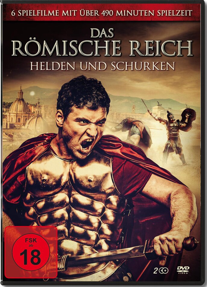 Das römische Reich - Helden und Schurken - 6 Filme Neuauflage, 2 DVDs
