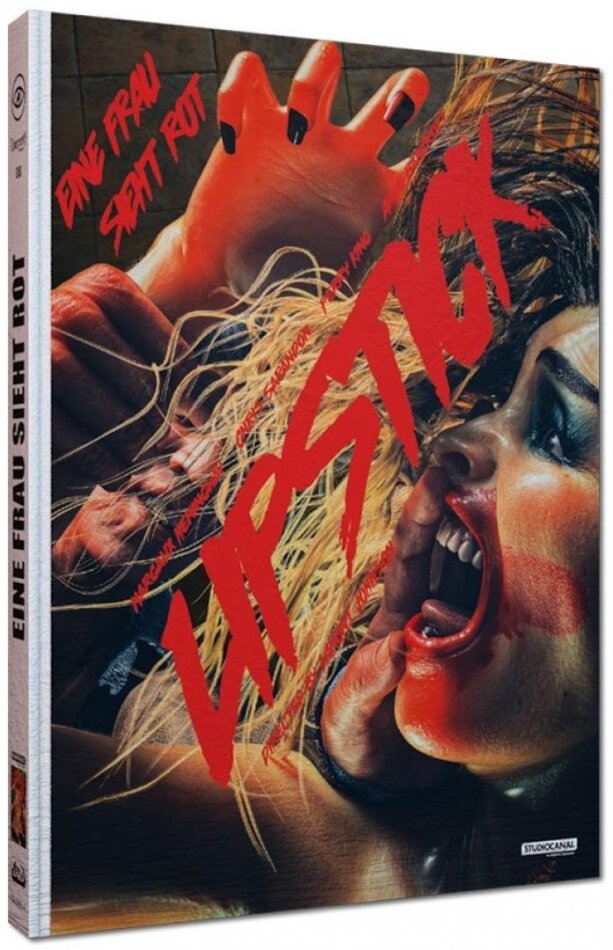 Lipstick (1976) Cover A, Wattiert, Limited Edition, Mediabook, Blu-ray + DVD