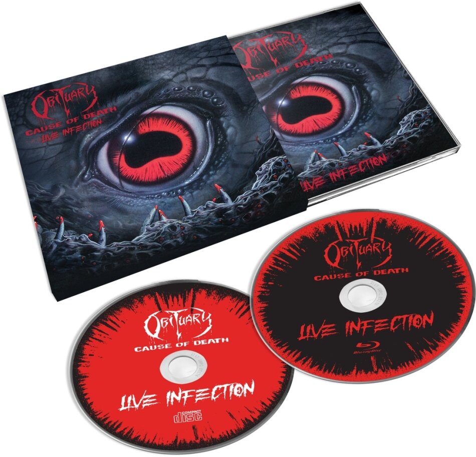 Obituary - Cause Of Death - Live Infection CD + Blu-ray