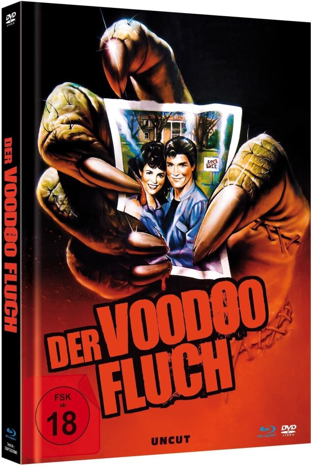 Der Voodoo Fluch (1987) Limited Edition, Mediabook, Uncut, Blu-ray + DVD