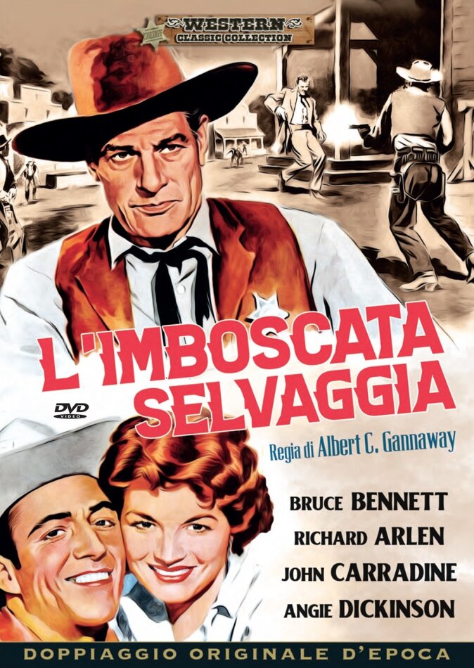 L'imboscata selvaggia (1956) Western Classic Collection, Doppiaggio Orinigale d'Epoca, b/w