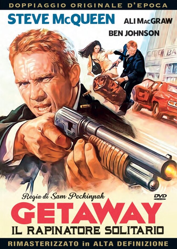 Getaway - Il rapinatore solitario (1972) Doppiaggio Orinigale d'Epoca, Remastered