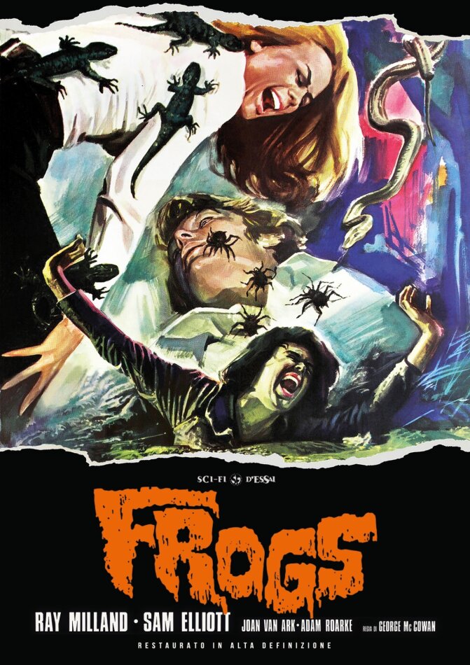 Frogs (1972) Sci-Fi d'Essai, Restaurierte Fassung