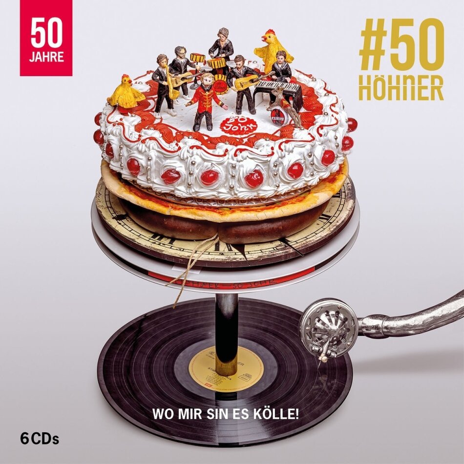 Höhner - 50 Jahre Limited Edition, 6 CDs