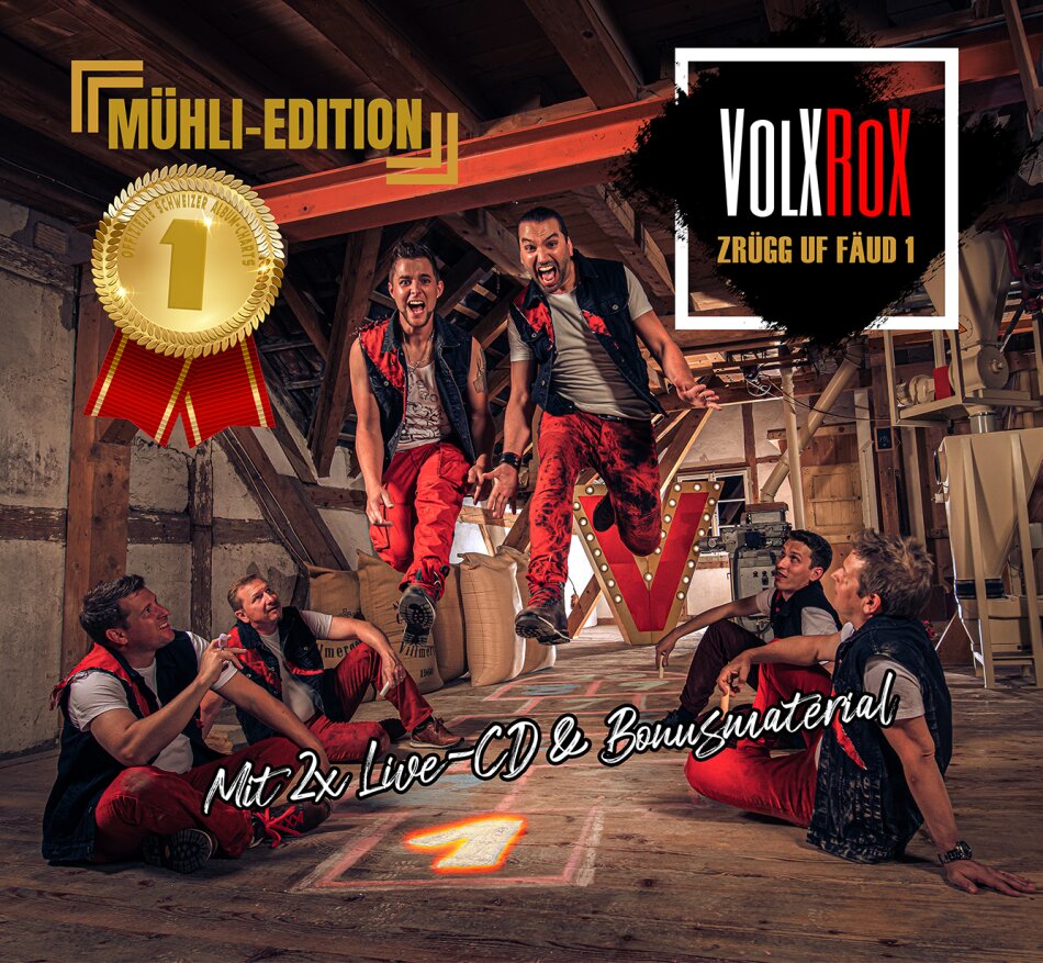 VolXroX - Zrügg uf Fäud 1 Mühli Edition, 3 CDs