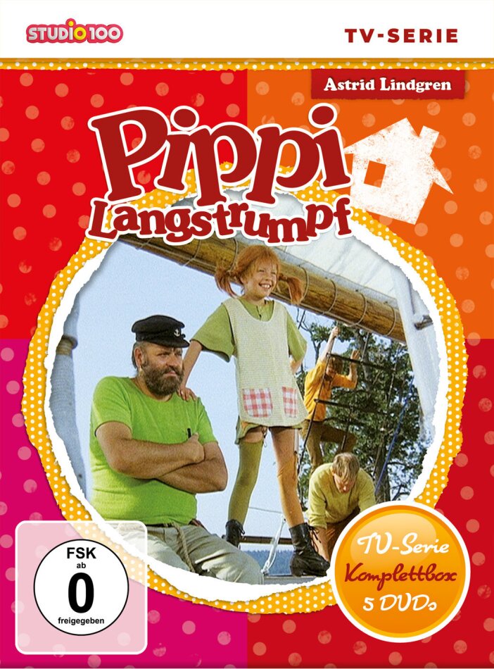 Pippi Langstrumpf - Die komplette Serie Studio 100, Nouvelle Edition, 5 DVD