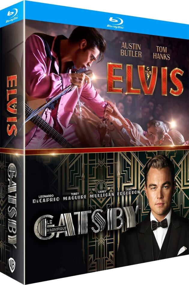 Elvis (2022) / Gatsby le magnifique (2013) 2 Blu-ray