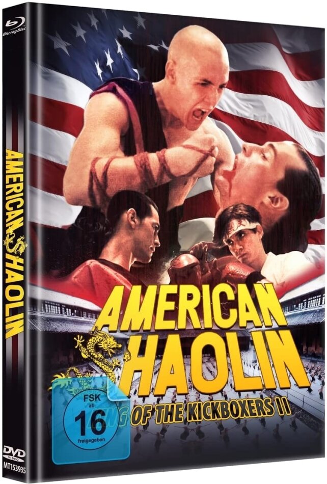 American Shaolin - King of the Kickboxers 2 (1991) Édition Limitée, Mediabook, Blu-ray + DVD