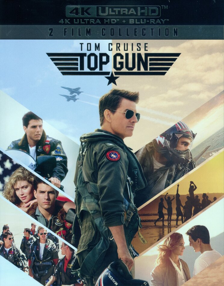 Top Gun: 2 Film Collection - Top Gun / Top Gun: Maverick 2 4K Ultra HDs + 2 Blu-ray