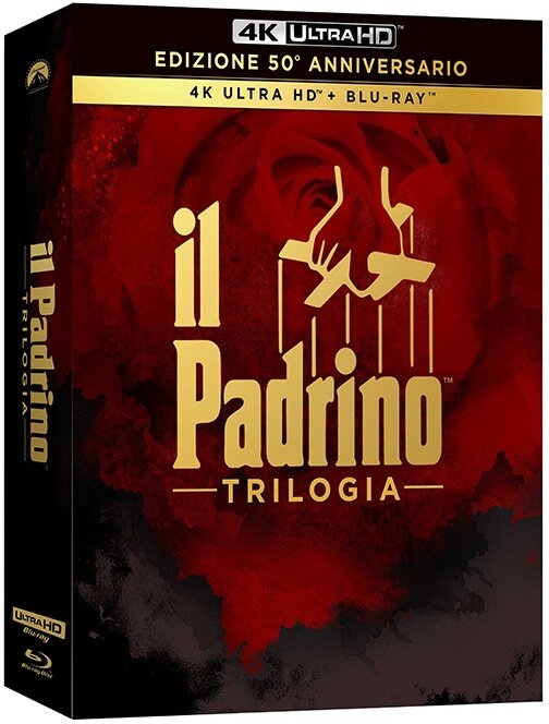 il Padrino 1-3 - Trilogia Digipack, 50th Anniversary Edition, 4 4K Ultra HDs + 5 Blu-rays