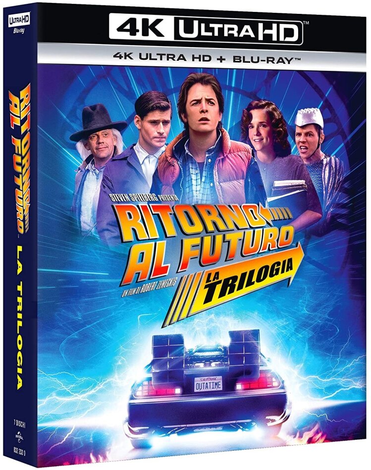 Ritorno al Futuro - La Trilogia Digipack, 35th Anniversary Edition, Limited Edition, 3 4K Ultra HDs + 4 Blu-rays