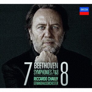 Riccardo Chailly, Ludwig van Beethoven (1770-1827) & Gewandhausorchester - Symphonies 7 & 8 (2022 Reissue, Japan Edition)