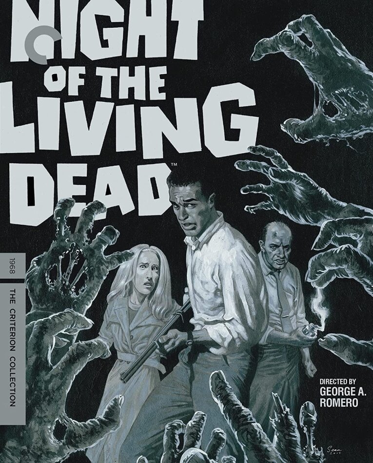 Night Of The Living Dead (1968) s/w, Criterion Collection, 4K Ultra HD + Blu-ray