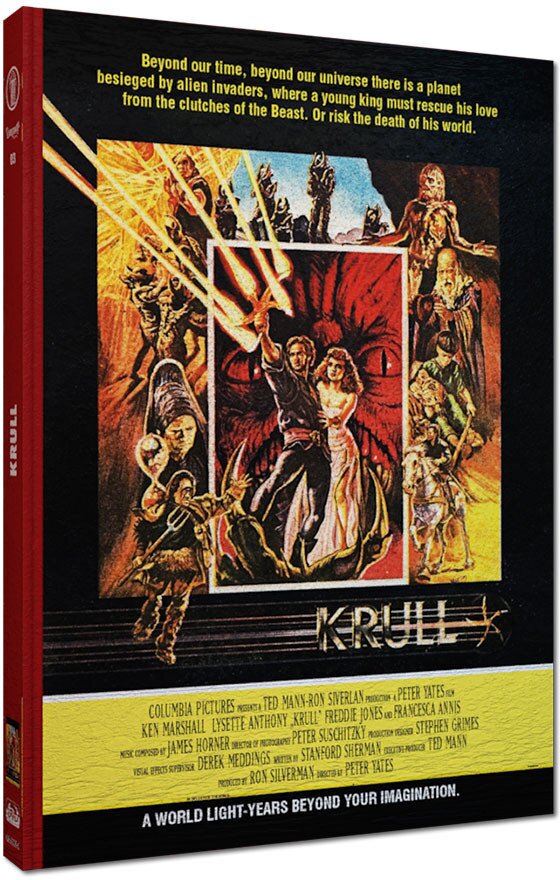 Krull (1983) Cover C, Limited Edition, Mediabook, Blu-ray + DVD
