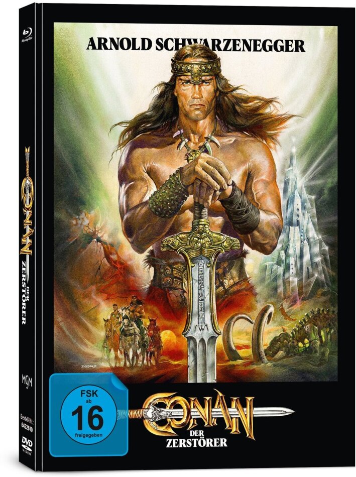 Conan der Zerstörer (1984) Limited Collector's Edition, Mediabook, Blu-ray + DVD
