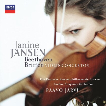 Ludwig van Beethoven (1770-1827), Sir Benjamin Britten (1913-1976), Paavo J&auml;rvi, Janine Jansen, &hellip; - Violin Concertos (2022 Reissue, Japan Edition)