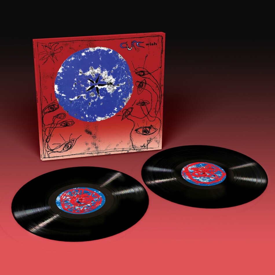 The Cure - Wish 2022 Reissue, 30th Anniversary Edition, Limited Edition, Remastered, 2 LPs