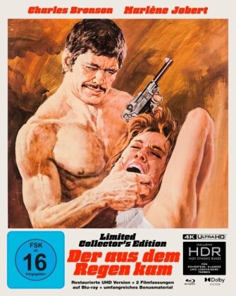 Der aus dem Regen kam (1970) (Cover A, Limited Collector's Edition, Mediabook, Restaurierte Fassung, 4K Ultra HD + 2 Blu-rays)