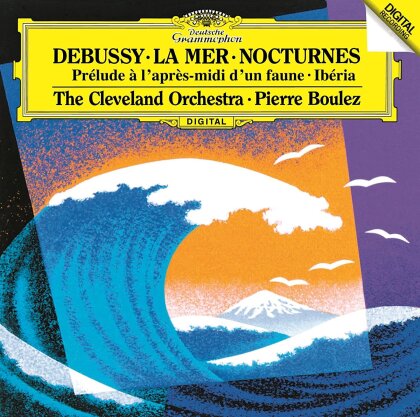 Claude Debussy (1862-1918), Pierre Boulez (*1925) & The Cleveland Orchestra - La Mer, Nocturnes, Pr&eacute;lude &agrave; l'apr&egrave;s-midi d'un faune - Iberia (Japan Edition, 2022 Reissue)