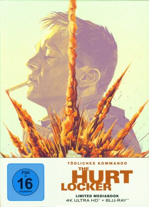 The Hurt Locker - T&ouml;dliches Kommando (2008) (Limited Edition, Mediabook, 4K Ultra HD + Blu-ray)