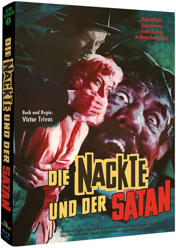 Die Nackte und der Satan (1959) Cover A, Die 50er, Limited Edition, Mediabook