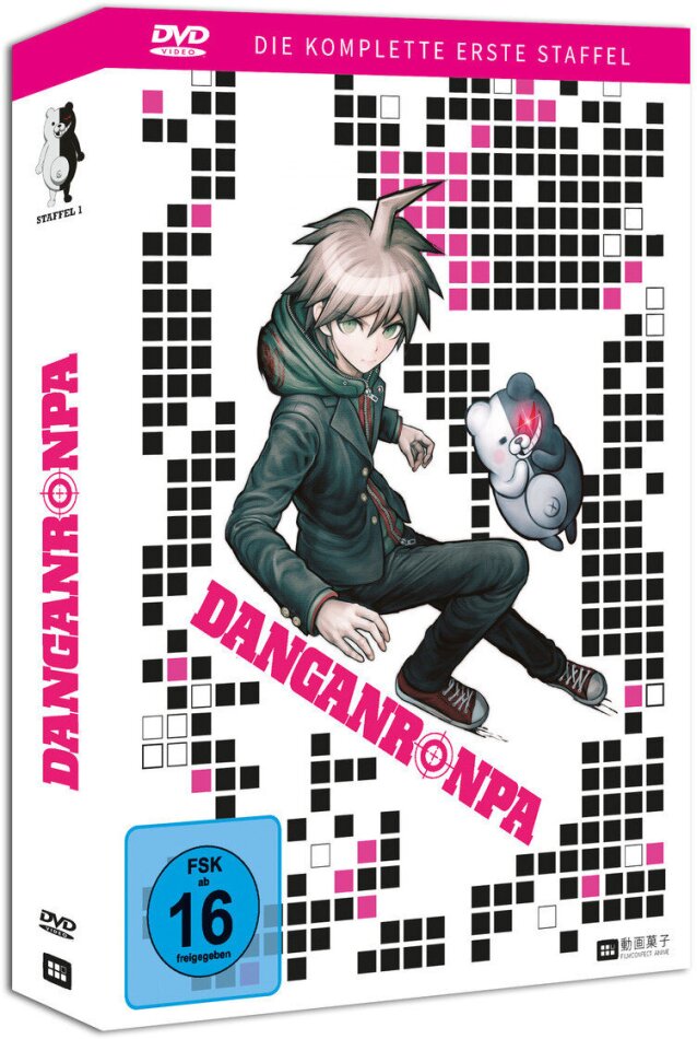 Dangan Ronpa Gesamtausgabe, Acryl-Figur, Collector's Edition, 4 DVDs