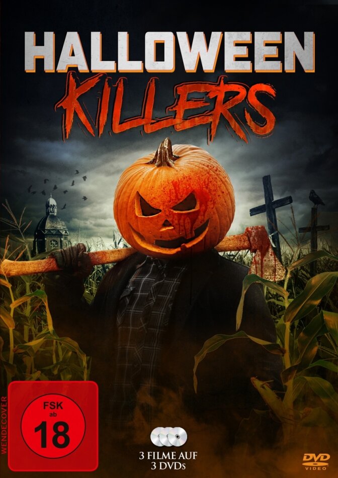 Halloween Killers 3 DVDs