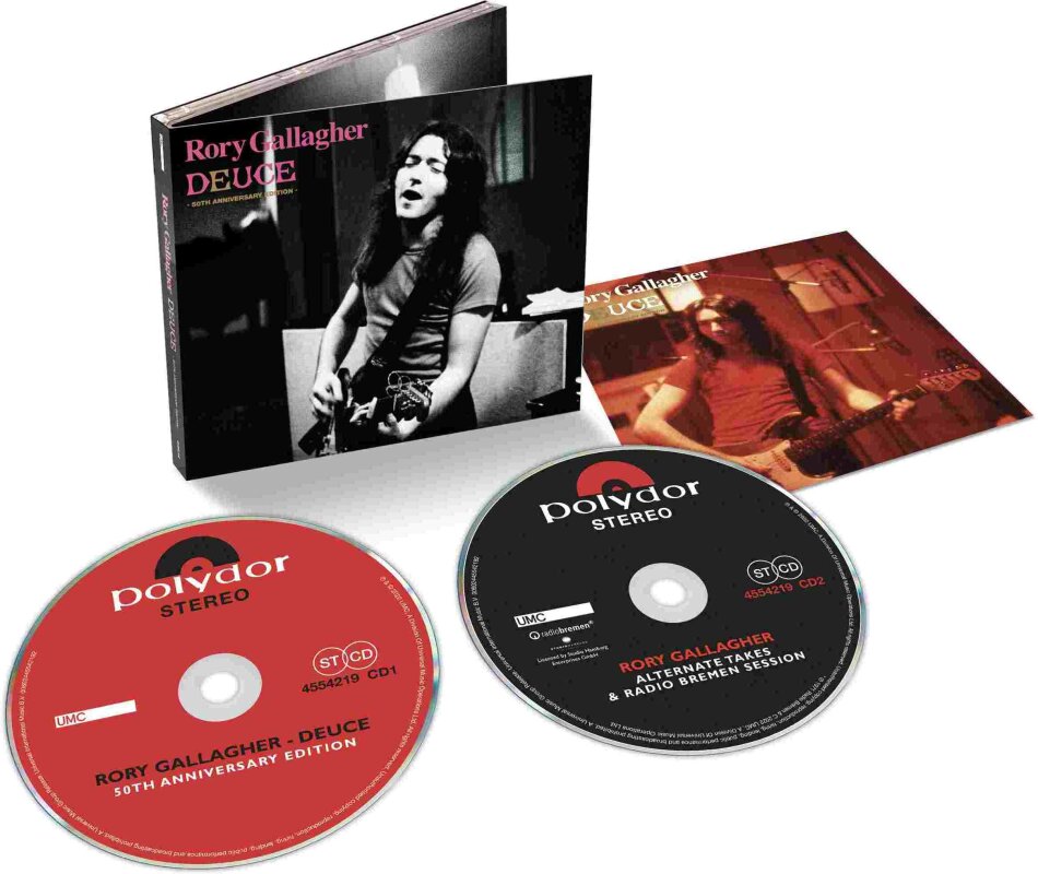 Rory Gallagher - Deuce 2022 Reissue, Édition 50ème Anniversaire, 2 CD