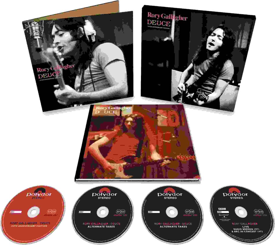 Rory Gallagher - Deuce 2022 Reissue, Édition 50ème Anniversaire, 4 CD