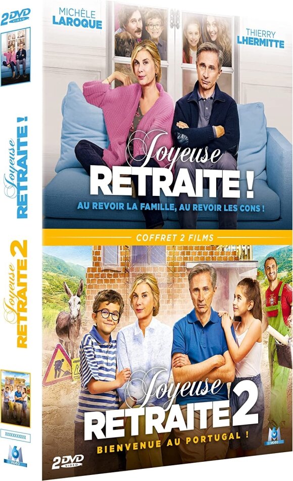 Joyeuse retraite! (2019) / Joyeuse retraite 2 (2022) 2 DVD