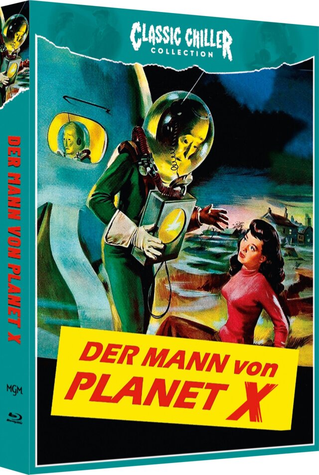 Der Mann von Planet X (1951) Classic Chiller Collection, Limited Edition, Blu-ray + CD