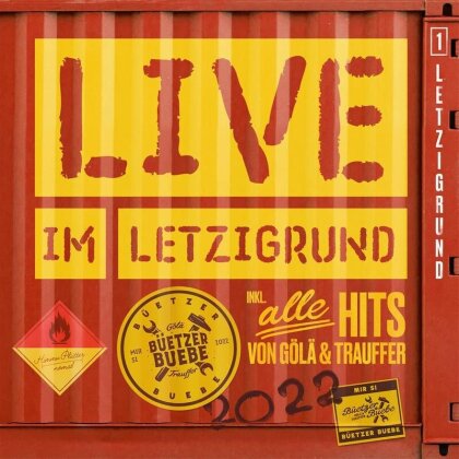 G&ouml;l&auml; & Trauffer - 2022 Live im Letzigrund (2 CDs + DVD)