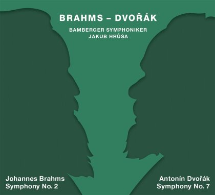 Bamberger Symphoniker, Johannes Brahms (1833-1897) & Antonin Dvor&aacute;k (1841-1904) - Brahms Symphony 2 / Dvorak Symphony 7 (2 SACDs)