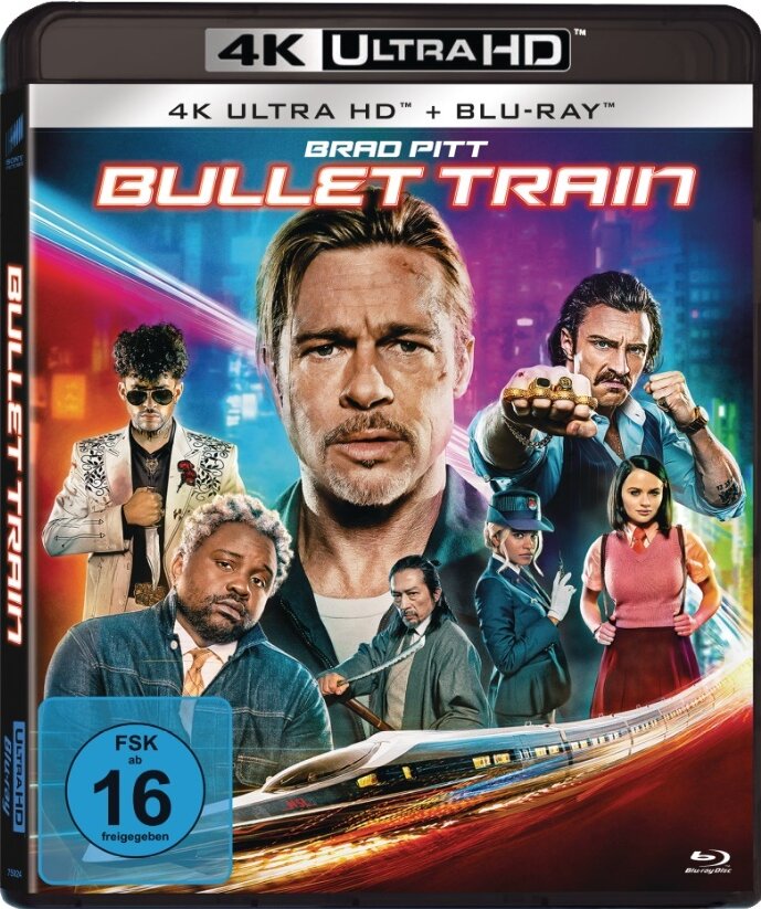 Bullet Train (2022) 4K Ultra HD + Blu-ray