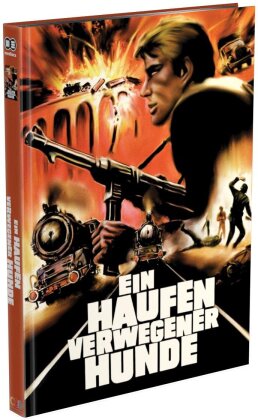 Ein Haufen verwegener Hunde (1978) (Cover D, Limited Edition, Mediabook, Blu-ray + DVD)