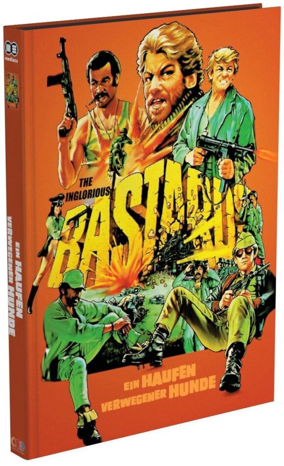 The Inglorious Bastards - Ein Haufen verwegener Hunde (1978) Cover F, Limited Edition, Mediabook, Blu-ray + DVD
