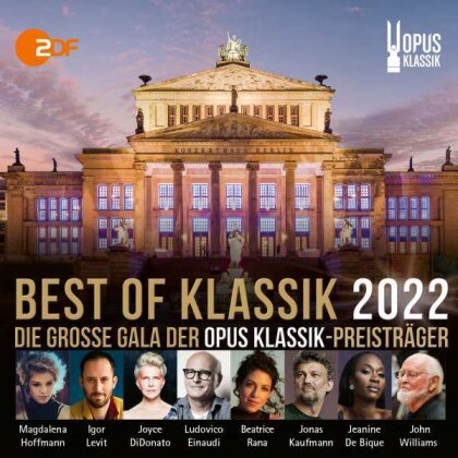 Jonas Kaufmann, Ludovico Einaudi & Igor Levit - Best of Klassik 2022 - Die gro&szlig;e Gala der Opus Klassik-Preistr&auml;ger (2 CDs)