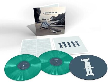 Jamiroquai - High Times - The Singles 1992-2006 (2022 Reissue, + Slipmat, Sony Legacy, Deluxe Edition, Green Marbled Vinyl, 2 LPs)
