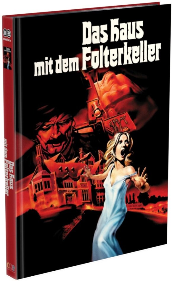 Das Haus mit dem Folterkeller (1976) Cover B, Limited Edition, Mediabook, Uncut, Blu-ray + DVD