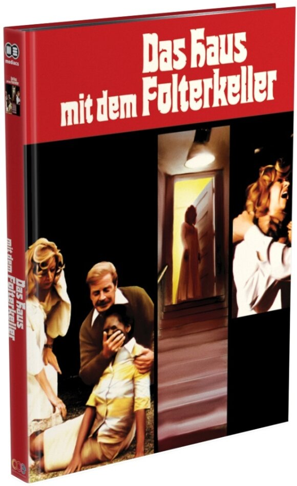 Das Haus mit dem Folterkeller (1976) Cover F, Limited Edition, Mediabook, Uncut, Blu-ray + DVD