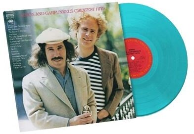 Simon & Garfunkel - Greatest Hits 2022 Reissue, Limited Edition, Solid Turquoise Vinyl, LP