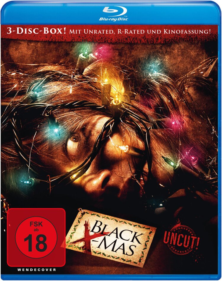 Black Christmas (2006) R-Rated Version, Kinofassung, Uncut, Unrated, 3 Blu-rays