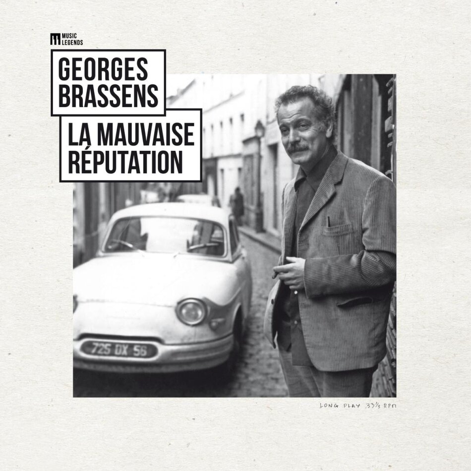 Georges Brassens - La Mauvaise Reputation 2022 Reissue, LP