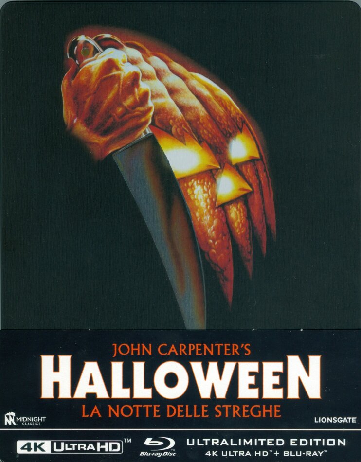 Halloween - La notte delle streghe (1978) Ultra Limited Edition, Remastered, Restaurierte Fassung, Steelbook, 4K Ultra HD + 2 Blu-rays